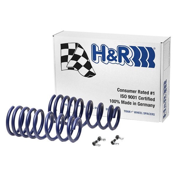 H&R® - 1.5" x 1.6" Sport Front and Rear Lowering Coil Springs