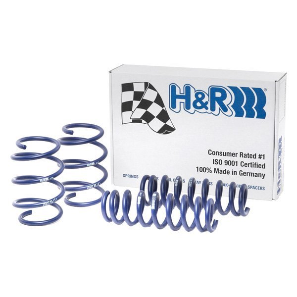 H&R® - 1.75" x 1.4" Sport Front and Rear Lowering Coil Springs