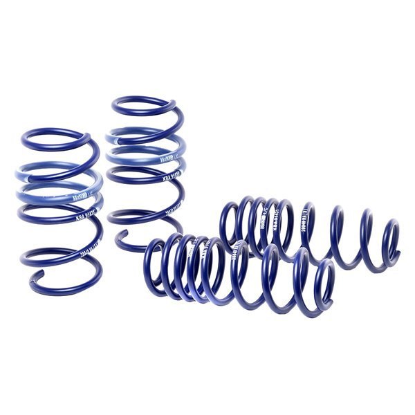 H&R® - 1.8" x 2" Super Sport Front and Rear Lowering Coil Springs