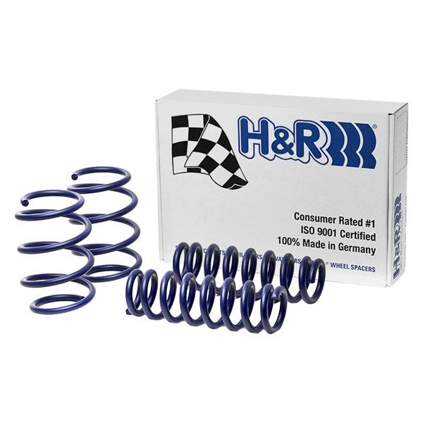 H&R® - 1.1" x 1" Sport Front and Rear Lowering Coil Springs