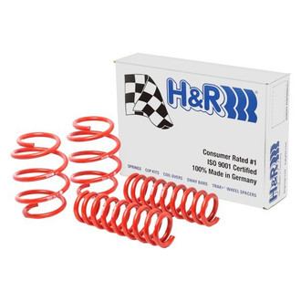 H&R® - 1" x 1" Sport Front and Rear Lowering Coil Springs