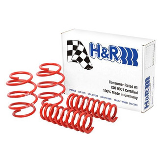 H&R® - 1" x 1" Sport Front and Rear Lowering Coil Springs