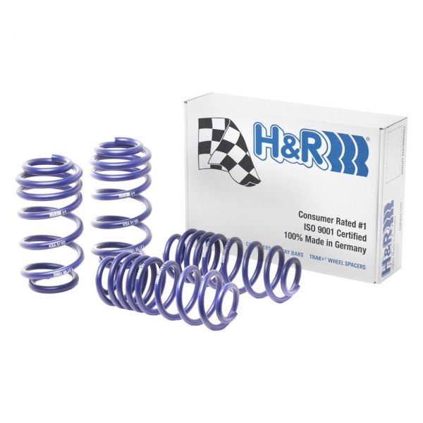 H&R® - 1" x 0.8" Sport Front and Rear Lowering Coil Springs