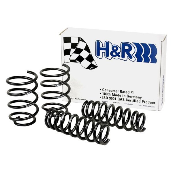 H&R® - 1.8" x 1.2" Sport Front and Rear Lowering Coil Springs