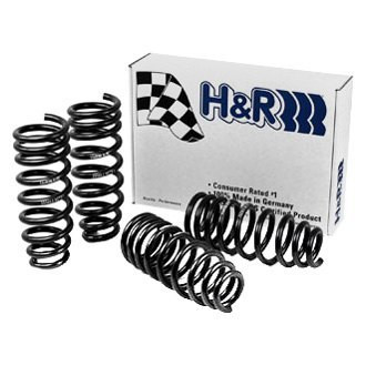 H&R® - 1.6" x 1.6" Sport Front and Rear Lowering Coil Springs