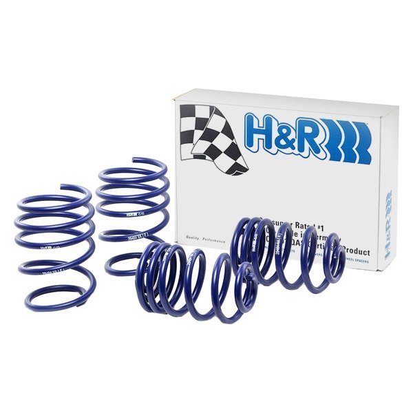 H&R® - 0.75" x 0.25" Sport Front and Rear Lowering Coil Springs