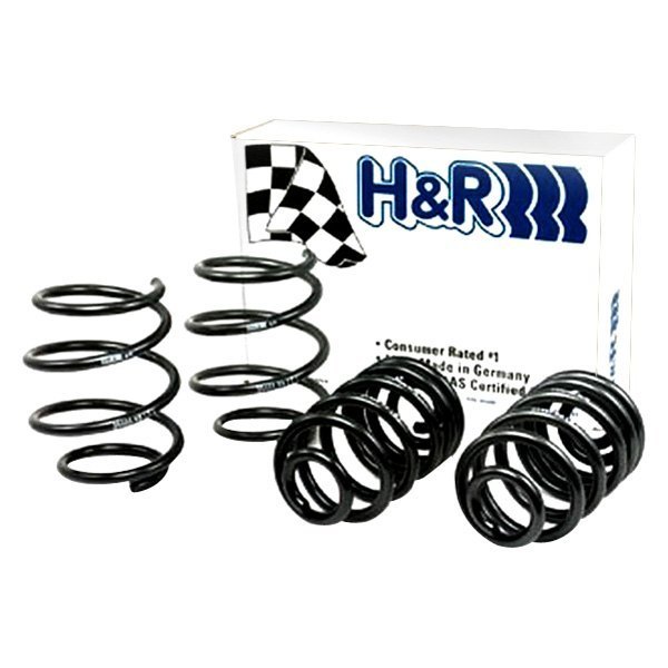H&R® - 1.4" x 0.75" Sport Front and Rear Lowering Coil Springs