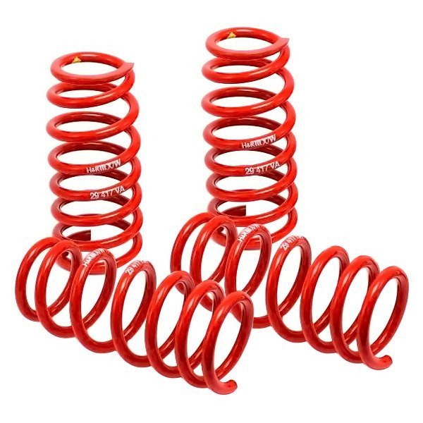 H&R® - 2" x 1.75" Race Front and Rear Lowering Coil Springs