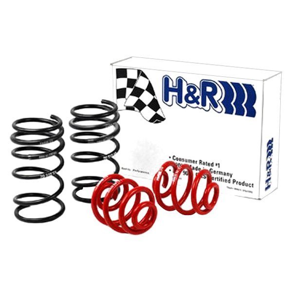 H&R® - 1.2" x 1" Sport Front and Rear Lowering Coil Springs