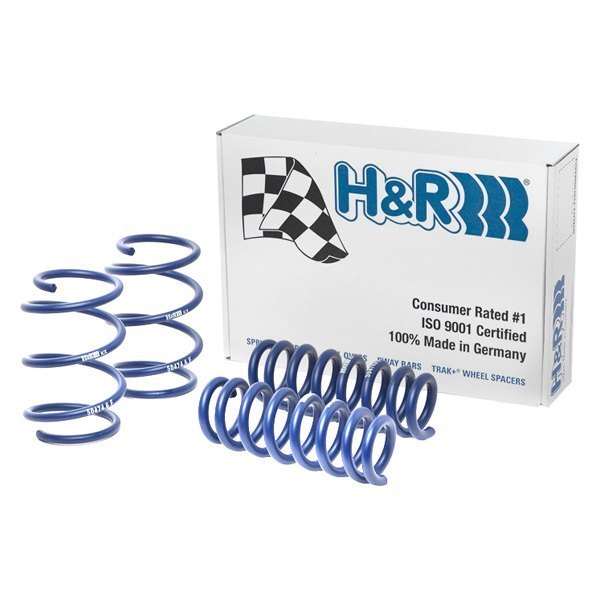 H&R® - 1.3" x 0.8" Sport Front and Rear Lowering Coil Springs