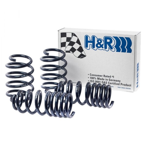 H&R® - 1.5" x 1.5" Sport Front and Rear Lowering Coil Springs