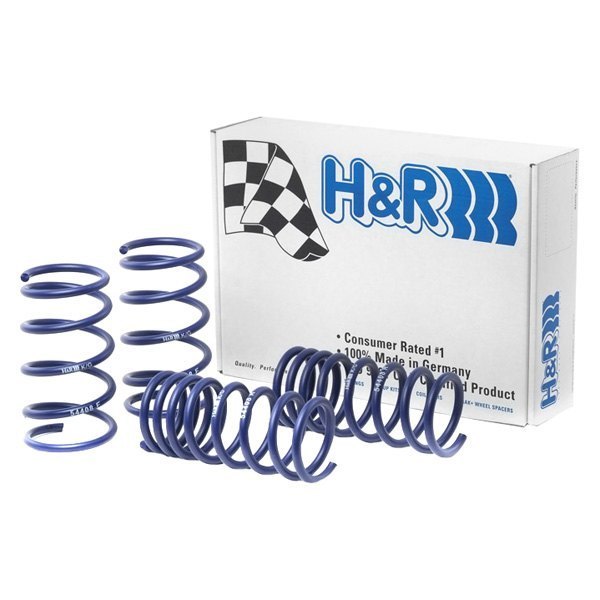 H&R® - 0.85" x 0.85" Sport Front and Rear Lowering Coil Springs