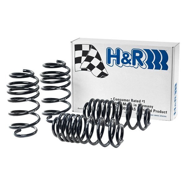 H&R® - 1.5" x 1.4" Sport Front and Rear Lowering Coil Springs