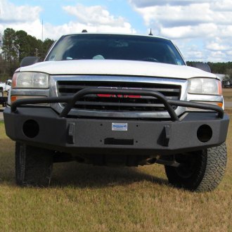 2004 GMC Sierra Custom 4x4 Off-Road Steel Bumpers – CARiD.com