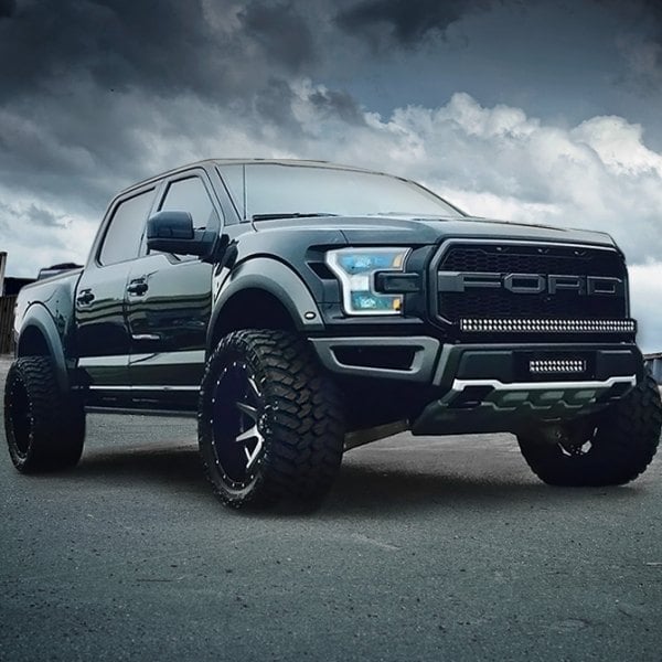 Hardrock Offroad® - H100 Matte Dirt Black on Ford