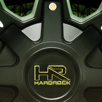 Hardrock Offroad® - H701 Devious Satin Black with Milled Windows
