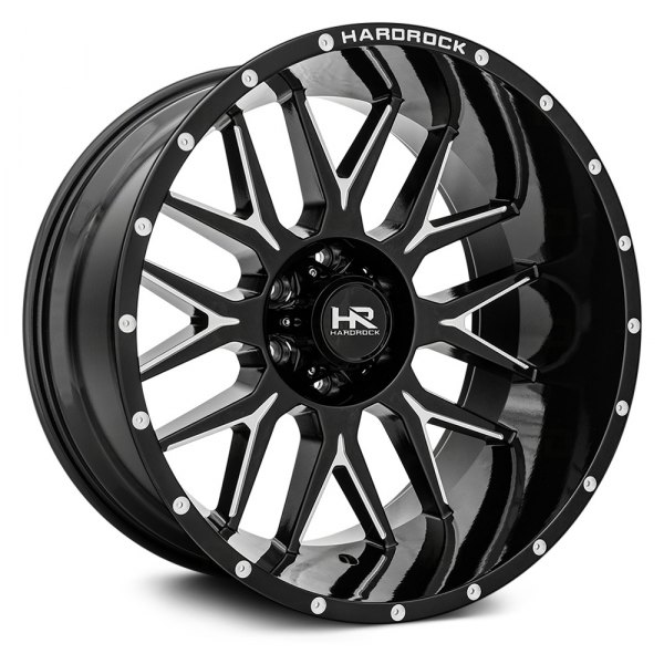 HARDROCK OFFROAD® - H500 AFFLICTION XPOSED Gloss Black with Milled Accents