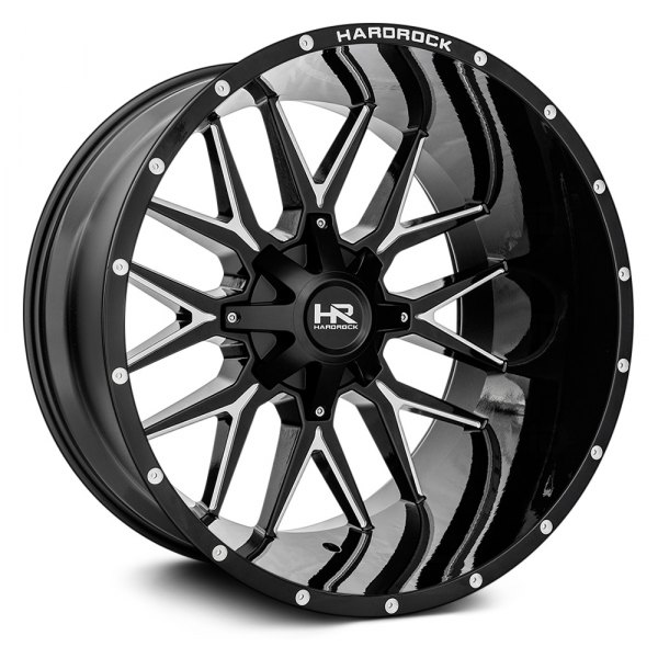 HARDROCK OFFROAD® - H700 AFFLICTION Gloss Black with Milled Windows