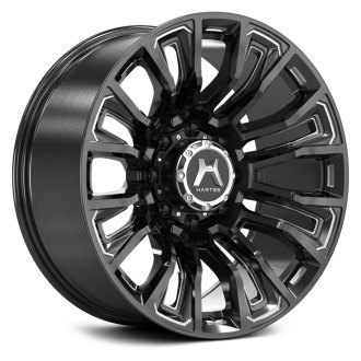 HARTES METAL® - YSM-518 MAVERICK Gloss Black with Milled Spokes