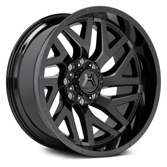 HARTES METAL® - YSM-751 STEALTH Black with Milled Edge and Dark Tint Dimples