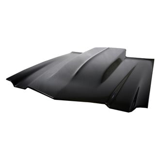 Harwood® - Show Series 4" Cowl Lift-Off Fiberglass Hood (Unpainted)