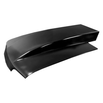 Harwood® - 4" Windshield Length Cowl Lift-Off Fiberglass Hood (Unpainted)
