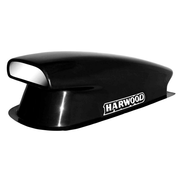 Harwood® - Aero I 12" Bolt-On Fiberglass Hood Scoop (Unpainted)