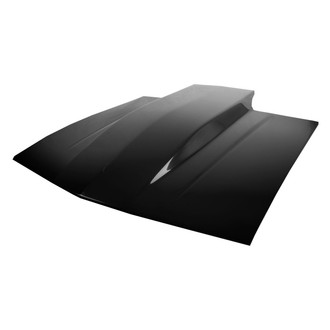 Harwood® - Show Series 4" Cowl Bolt-On Fiberglass Hood (Unpainted)