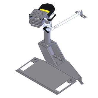 Havis® - Premium Passenger Side Seat Bolt Laptop Mount