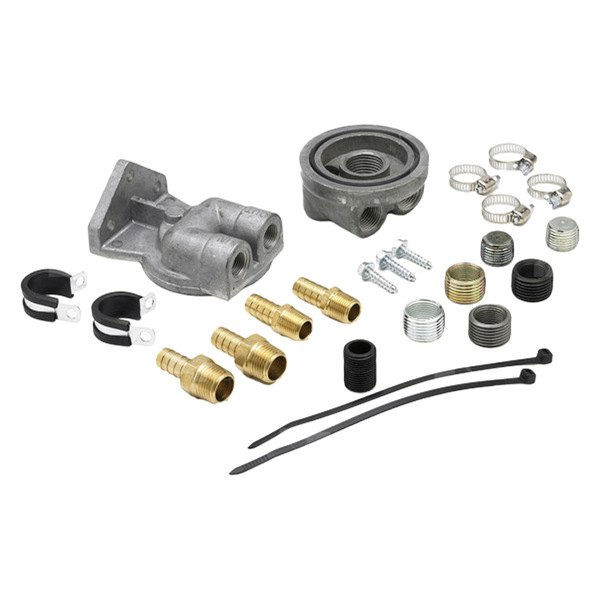 Hayden® - Mounting & Hardware Oil Filter Mounting Relocation Kit with 3.5" Outer Diameter O-Ring