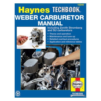 Haynes Manuals® - Weber Carburetor Techbook