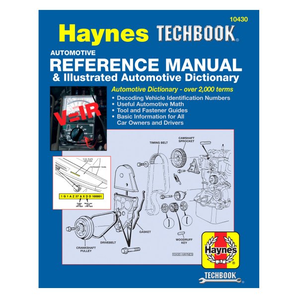  Haynes Manuals® - Automotive Reference Manual and Illustrated Automotive Dictionary Techbook