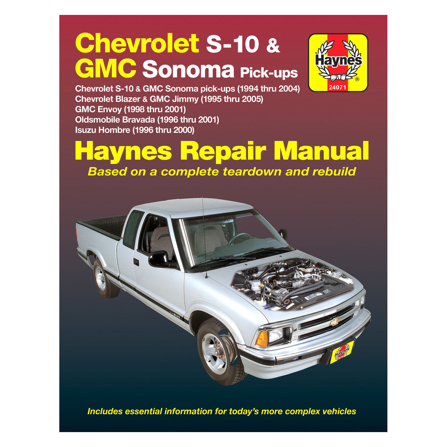 Chevy S-10 Pickup Repair & Service Manuals | CARiD