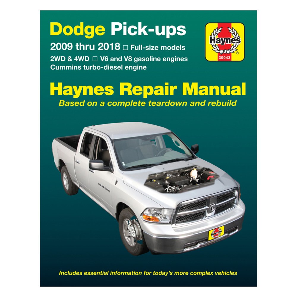 Haynes Manuals® Dodge Ram 2017 Repair Manual