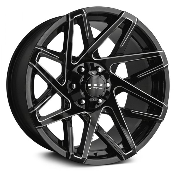HD OFF-ROAD® - CANYON Gloss Black with Milled Edges