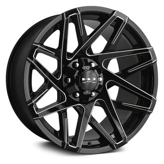 HD OFF-ROAD® - CANYON Gloss Black with Milled Edges