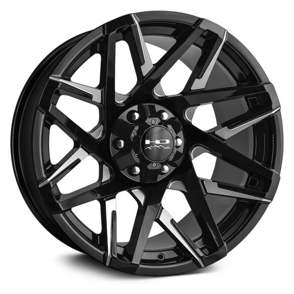 HD OFF-ROAD® - CANYON Gloss Black with Milled Face