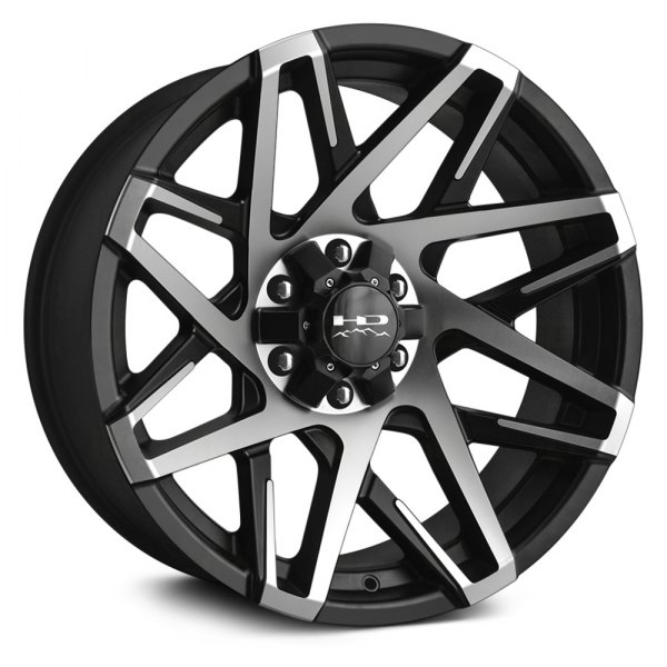 HD OFF-ROAD® - CANYON Satin Black with Machined Face