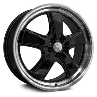 HD WHEELS® - P1 CLASSIC Gloss Black with Machined Lip