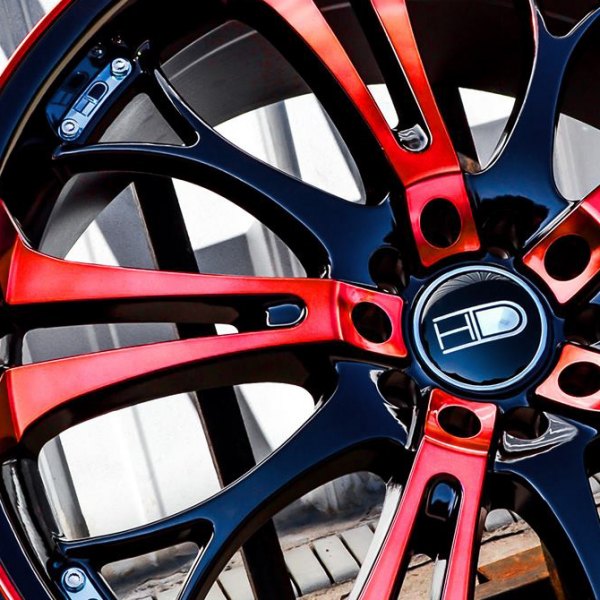 HD® - Spinout Gloss Black with Red Face