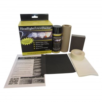 DIY Headlight Restoration and Cleaning Kit - HeadlightRenewDoctor