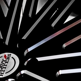 HEAVY HITTERS® - H12 Satin Black Milled Accents