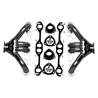 Hedman Hedders® - Tight Tubes™ Mild Steel HTC Polished Silver Ceramic-Metallic Racing Exhaust Headers