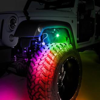 Heise® - 1.5" x 3" Black LED Accent Light Kit