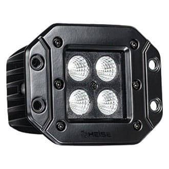 Heise® - Blackout Series Flush Mount 3" 12W Cube Flood Beam LED Light