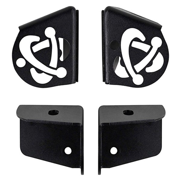 Heise® HEJKPMLB Windshield Frame Mounts for Cube, Work or Driving Lights