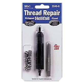 HeliCoil® - M6 x 1.0 mm Metric UNC Thread Repair Kit (12 Pieces)