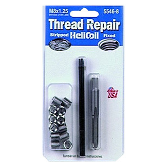 HeliCoil® - M8 x 1.25 mm Metric UNC Thread Repair Kit (12 Pieces)