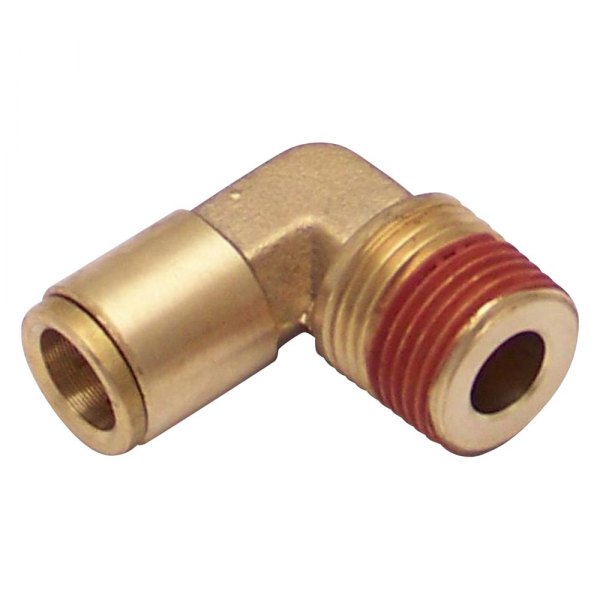 Helix® HEXAFM12NX12P 1/2" Male Threaded to 1/2" Push Tube Elbow 90