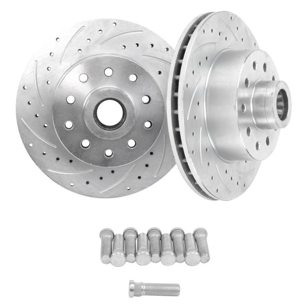 Helix® - SureStop Drilled and Slotted 1-Piece Front Brake Rotors
